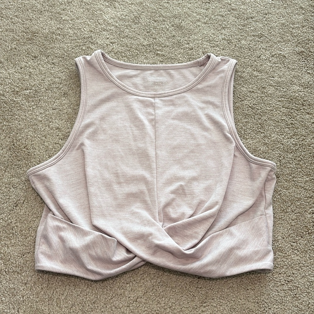 Calvin Klein cropped workout tank